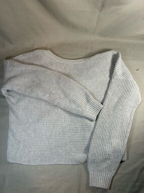 Hollister Light Beige/Cream Knit Sweater